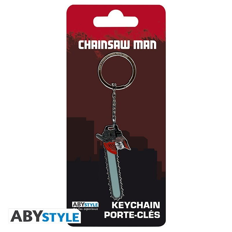 CHAINSAW MAN - Keychain Portachiavi "Chainsaw Man head"