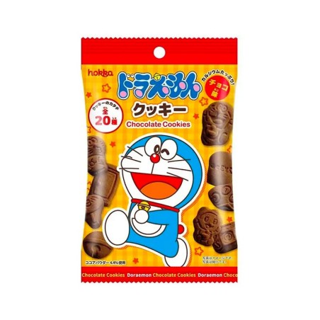 DORAEMON - Japanese chocolate flavoured cookies in Doraemon shapes