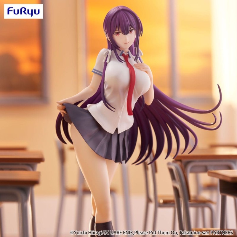 PLEASE PUT THEM ON, TAKAMINE-SAN - Takane Takamine Trio-Try-iT Furyu PVC Figure 19 cm
