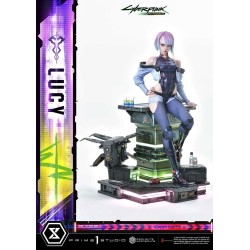 CYBERPUNK EDGERUNNERS - Lucy Deluxe Bonus Version Real Elite Masterline Series Prime 1 Studio 1/4 Statue 50 cm