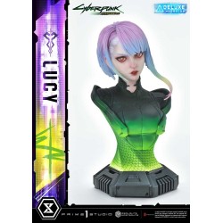 CYBERPUNK EDGERUNNERS - Lucy Deluxe Bonus Version Real Elite Masterline Series Prime 1 Studio 1/4 Statue 50 cm