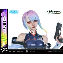 CYBERPUNK EDGERUNNERS - Lucy Deluxe Bonus Version Real Elite Masterline Series Prime 1 Studio 1/4 Statue 50 cm