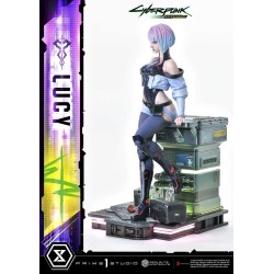 CYBERPUNK EDGERUNNERS - Lucy Deluxe Bonus Version Real Elite Masterline Series Prime 1 Studio 1/4 Statue 50 cm