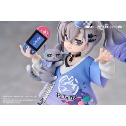 HONKAI STAR RAIL - Silver Wolf Ver. Rise Up Little Cat Series Ribose PVC Figure 19 cm