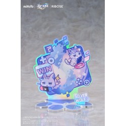 HONKAI STAR RAIL - Silver Wolf Ver. Rise Up Little Cat Series Ribose PVC Figure 19 cm