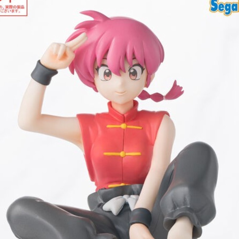 RANMA 1/2 - Saotome Ranma Girl Ver. Premium Chokonose Sega PVC Figure 8 cm
