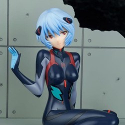 EVANGELION - Tentative Name Rei Ayanami Plugsuit Ver. New Movie Edition Bellfine 1/7 PVC Figure 10 cm