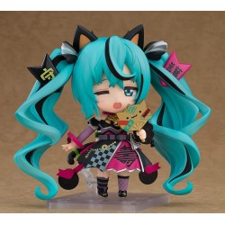 VOCALOID - Hatsune Miku Black Maneki Miku Ver. Character Vocal Series 01 Nendoroid Action Figure 10 cm