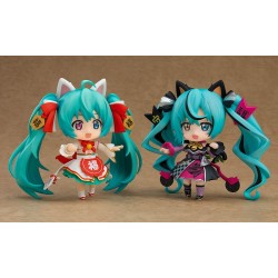 VOCALOID - Hatsune Miku Black Maneki Miku Ver. Character Vocal Series 01 Nendoroid Action Figure 10 cm