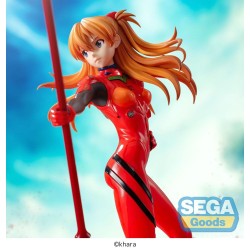 EVANGELION - Asuka Shikinami Langley x Spear of Longinus Luminasta Sega PVC Figure 20 cm