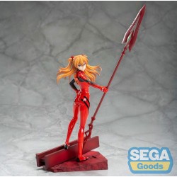 EVANGELION - Asuka Shikinami Langley x Spear of Longinus Luminasta Sega PVC Figure 20 cm