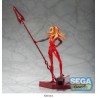 EVANGELION - Asuka Shikinami Langley x Spear of Longinus Luminasta Sega PVC Figure 20 cm