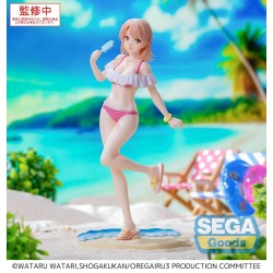MY TEEN ROMANTIC COMEDY SNAFU Climax - Iroha Isshiki Midsummer Tokyo Bay Luminasta Sega PVC Figure 20 cm