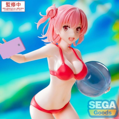 MY TEEN ROMANTIC COMEDY SNAFU Climax - Yui Yuigahama Midsummer Tokyo Bay Luminasta Sega PVC Figure 20 cm