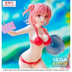 MY TEEN ROMANTIC COMEDY SNAFU Climax - Yui Yuigahama Midsummer Tokyo Bay Luminasta Sega PVC Figure 20 cm