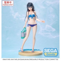 MY TEEN ROMANTIC COMEDY SNAFU Climax - Yukino Yukinoshita Midsummer Tokyo Bay Luminasta Sega PVC Figure 20 cm