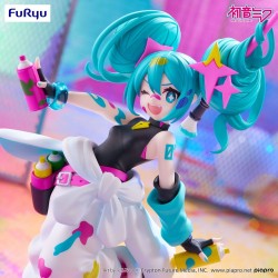 HATSUNE MIKU - Miku Paint Girl Trio-Try-iT Furyu PVC Figure 19 cm