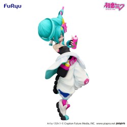 HATSUNE MIKU - Miku Paint Girl Trio-Try-iT Furyu PVC Figure 19 cm