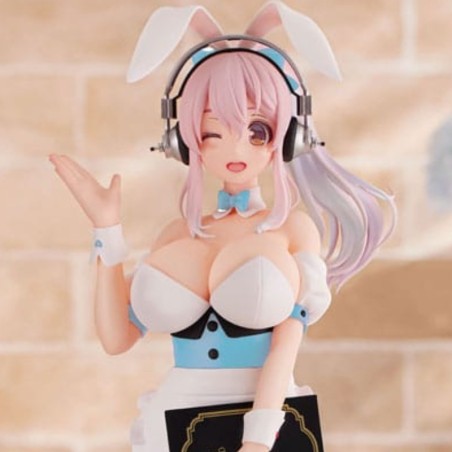 SUPER SONICO - Waitress Light Blue Color Ver. BiCute Bunnies Furyu PVC Figure 28 cm