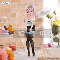 SUPER SONICO - Waitress Light Blue Color Ver. BiCute Bunnies Furyu PVC Figure 28 cm