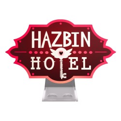 HAZBIN HOTEL - Nightlight Logo Stand 13 cm