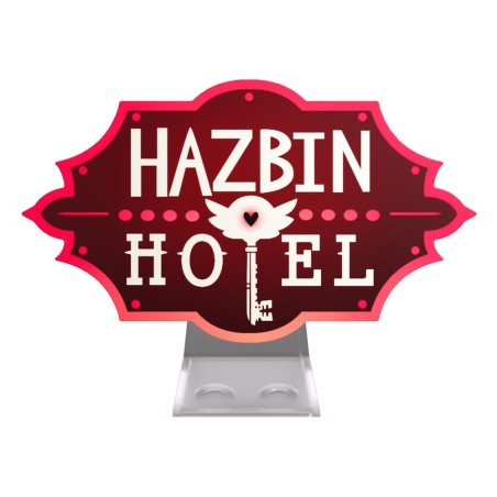 HAZBIN HOTEL - Nightlight Logo Stand 13 cm
