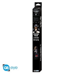 DEATH NOTE Set 2 Chibi Posters Light & Death Note (52x38cm)