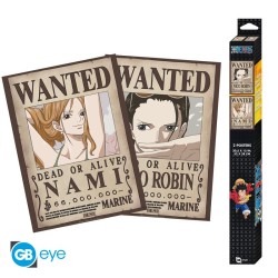 ONE PIECE Set 2 Chibi Posters Nami & Robin (52x38cm)