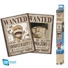 ONE PIECE Set 2 Chibi Posters Wanted Luffy & Zoro (52x38cm)