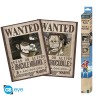 ONE PIECE Set 2 Chibi Posters Wanted Mihawk & Crocodile (52x38cm)