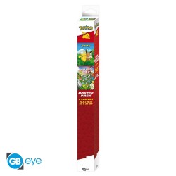 POKEMON Set 2 Chibi Posters Environments (52x38cm)