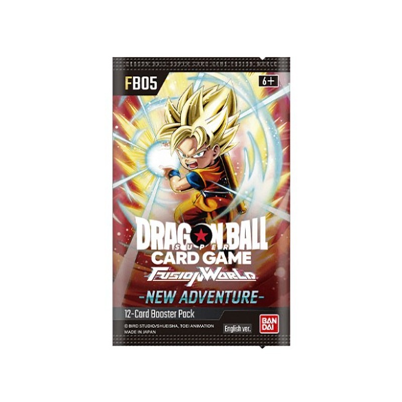 DRAGON BALL SUPER - Fusion World FB-05 New Adventure - 1 bustina (ENG)