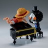 ONE PIECE - Monkey.D.Luffy & Brook "That's great!! After all this time, he's still..!!!" Log Stories World Collectable Figure Ba