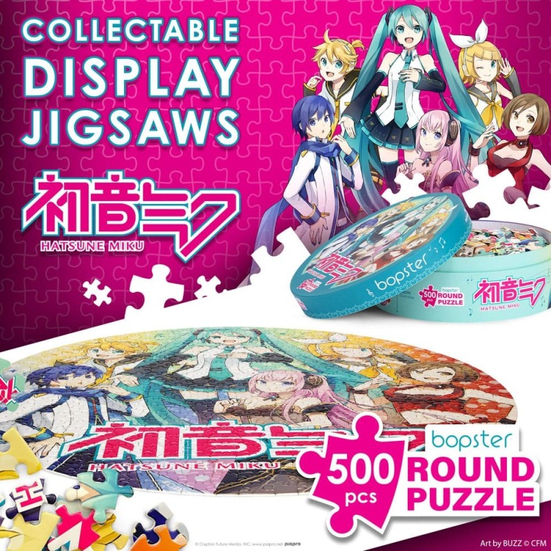 HATSUNE MIKU - Jigsaw Puzzle Round 500 pieces