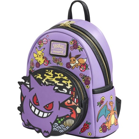 Pokemon by Loungefly Embroider Wagara Mini Gengar