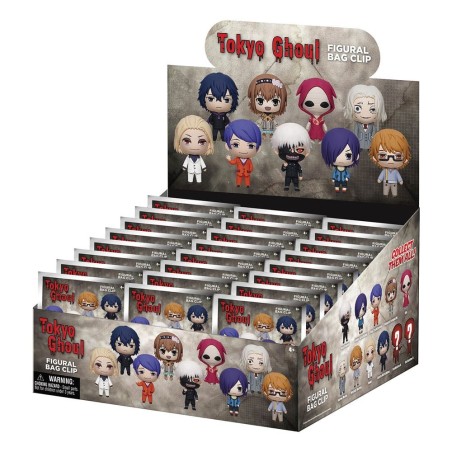 TOKYO GHOUL - 3D PVC Bag Clips Series 2 (1 clip random)