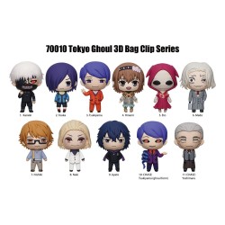 TOKYO GHOUL - 3D PVC Bag Clips Series 2 (1 clip random)