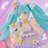 HATSUNE MIKU - Yumekawa Princess Lavender Ver. Tenitol PVC Figure 21 cm