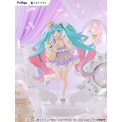 HATSUNE MIKU - Yumekawa Princess Lavender Ver. Tenitol PVC Figure 21 cm