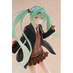 HATSUNE MIKU - Fashion Preppy Ver. Taito PVC Figure 18 cm
