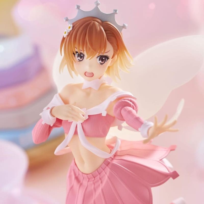 A CERTAIN SCIENTIFIC RAILGUN T - Mikoto Misaka Great Spirit Maid Luminasta Sega PVC Figure 20 cm