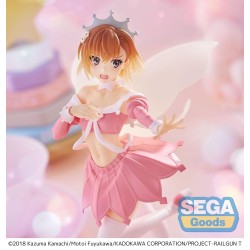 A CERTAIN SCIENTIFIC RAILGUN T - Mikoto Misaka Great Spirit Maid Luminasta Sega PVC Figure 20 cm