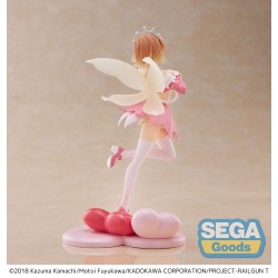 A CERTAIN SCIENTIFIC RAILGUN T - Mikoto Misaka Great Spirit Maid Luminasta Sega PVC Figure 20 cm