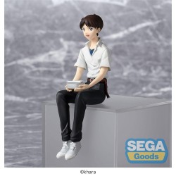 EVANGELION - Shinji Ikari Evangelion New Theatrical Edition PM Perching Sega PVC Figure 14 cm