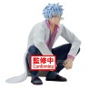 GINTAMA - Ginpachi Sakata Mr.Ginpachi's Zany Class Desk Banpresto PVC Figure 13 cm
