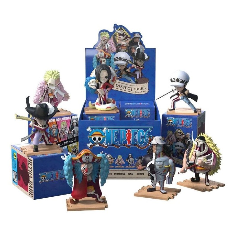 ONE PIECE: Freeny's Hidden Dissectibles Warlords Edition 4 inch Vinyl Figure Blind Box - 1 scatola cieca