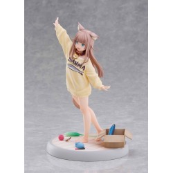 MY CAT IS A KAWAII GIRL - Kinako Play With Ver. AmiAmi Limited Edition 1/6 Golden Head PVC Figure 21 cm