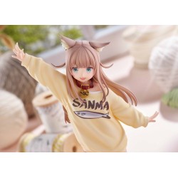 MY CAT IS A KAWAII GIRL - Kinako Play With Ver. AmiAmi Limited Edition 1/6 Golden Head PVC Figure 21 cm