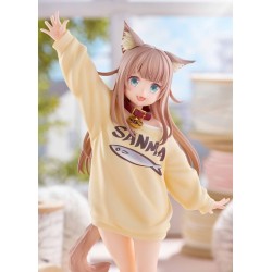 MY CAT IS A KAWAII GIRL - Kinako Play With Ver. AmiAmi Limited Edition 1/6 Golden Head PVC Figure 21 cm