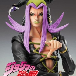 JOJO'S BIZARRE ADVENTURE PART 5 - Leone Abbacchio Black Ver. Super Action Chozokado Medicos Entertainment Action Figure 16 cm